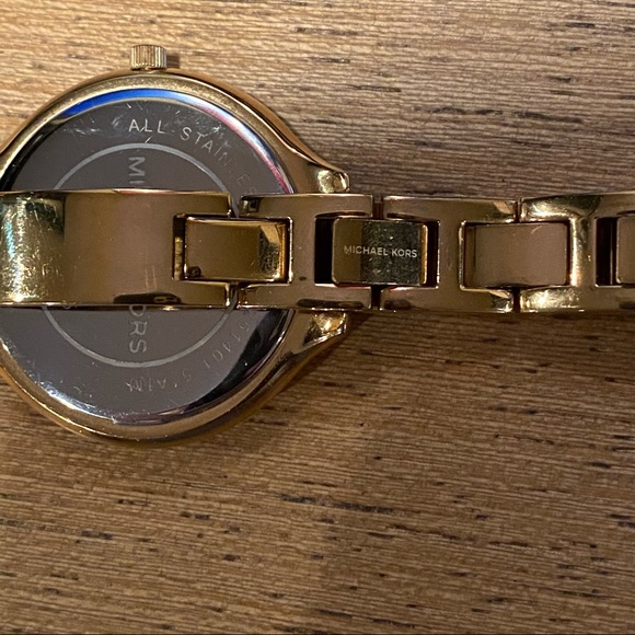 Michael Kors Gold Bangle Watch - Picture 4 of 5